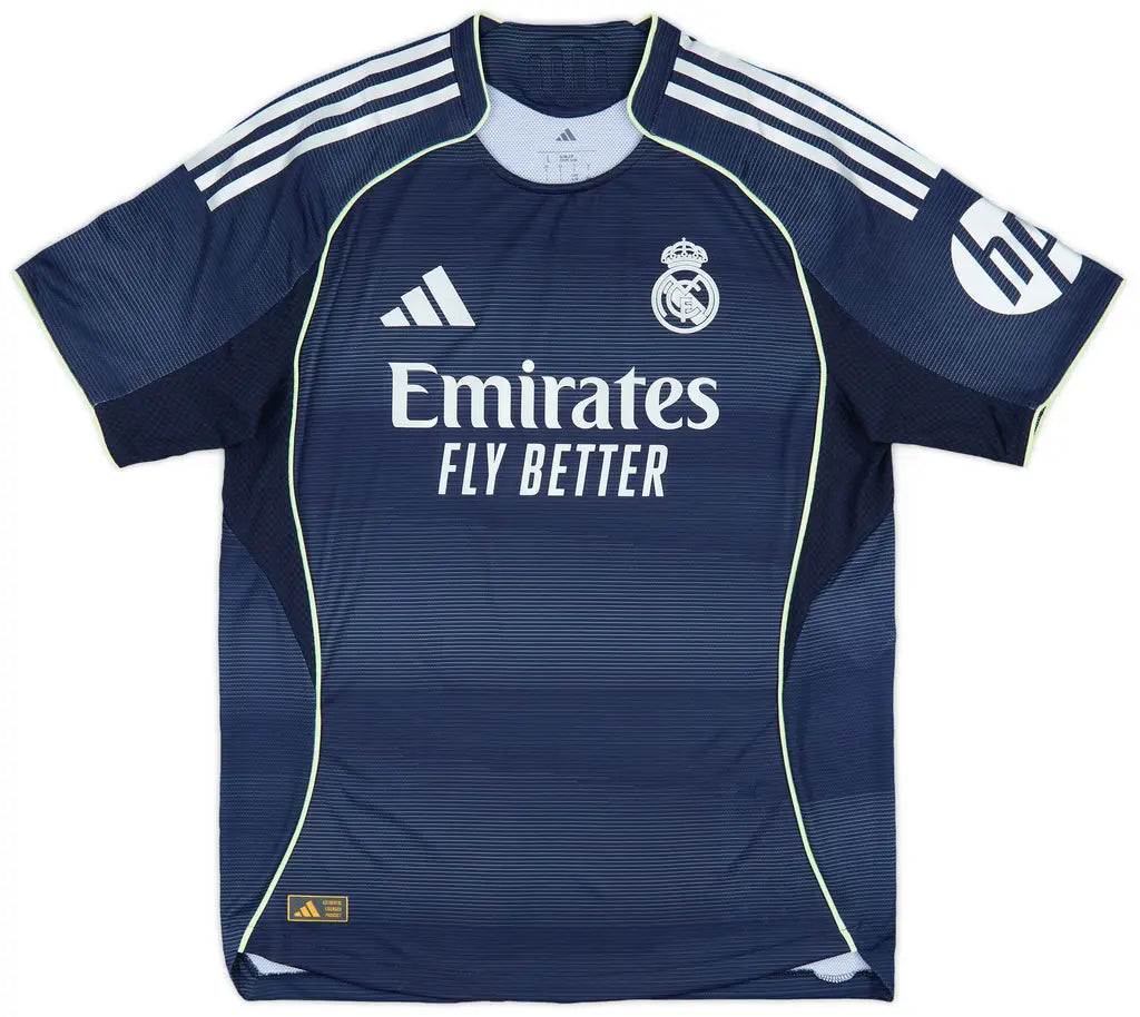 Real Madrid 25/26 Away Kit Player Version