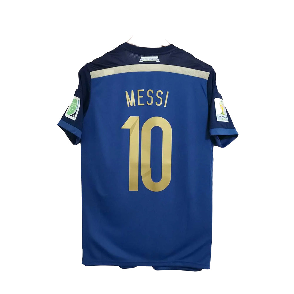 Argentina 2014 Away Kit Messi 10