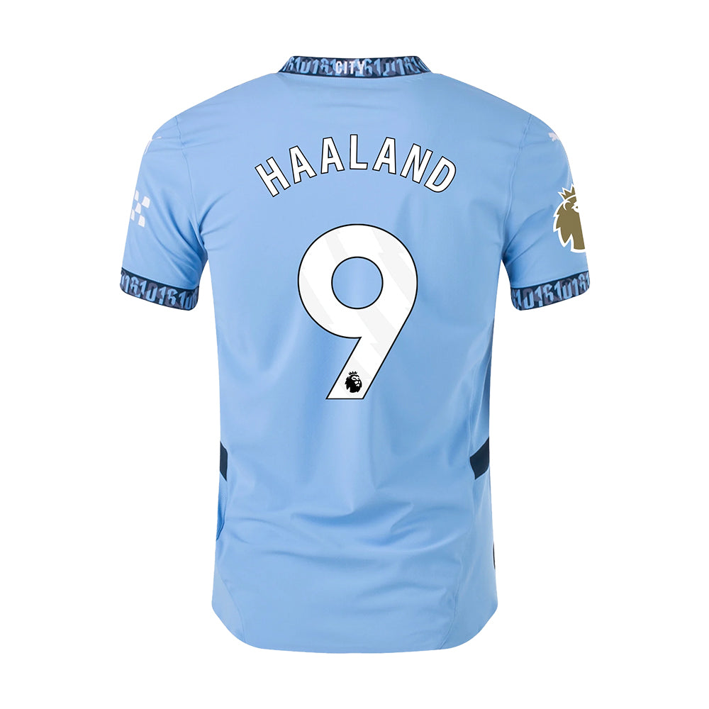 Man City 24/25 Kids Home Kit Haaland 9