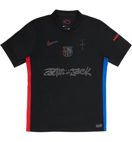 Barca 24/25 Away kit X Travis Scott