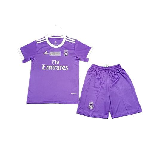 Real Madrid 16/17 Kids Away Kit Ronaldo 7