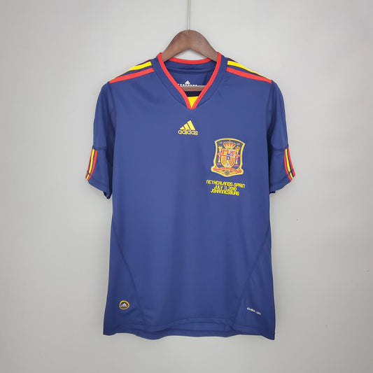 Spain 2010 Away Kit A.Iniesta 6