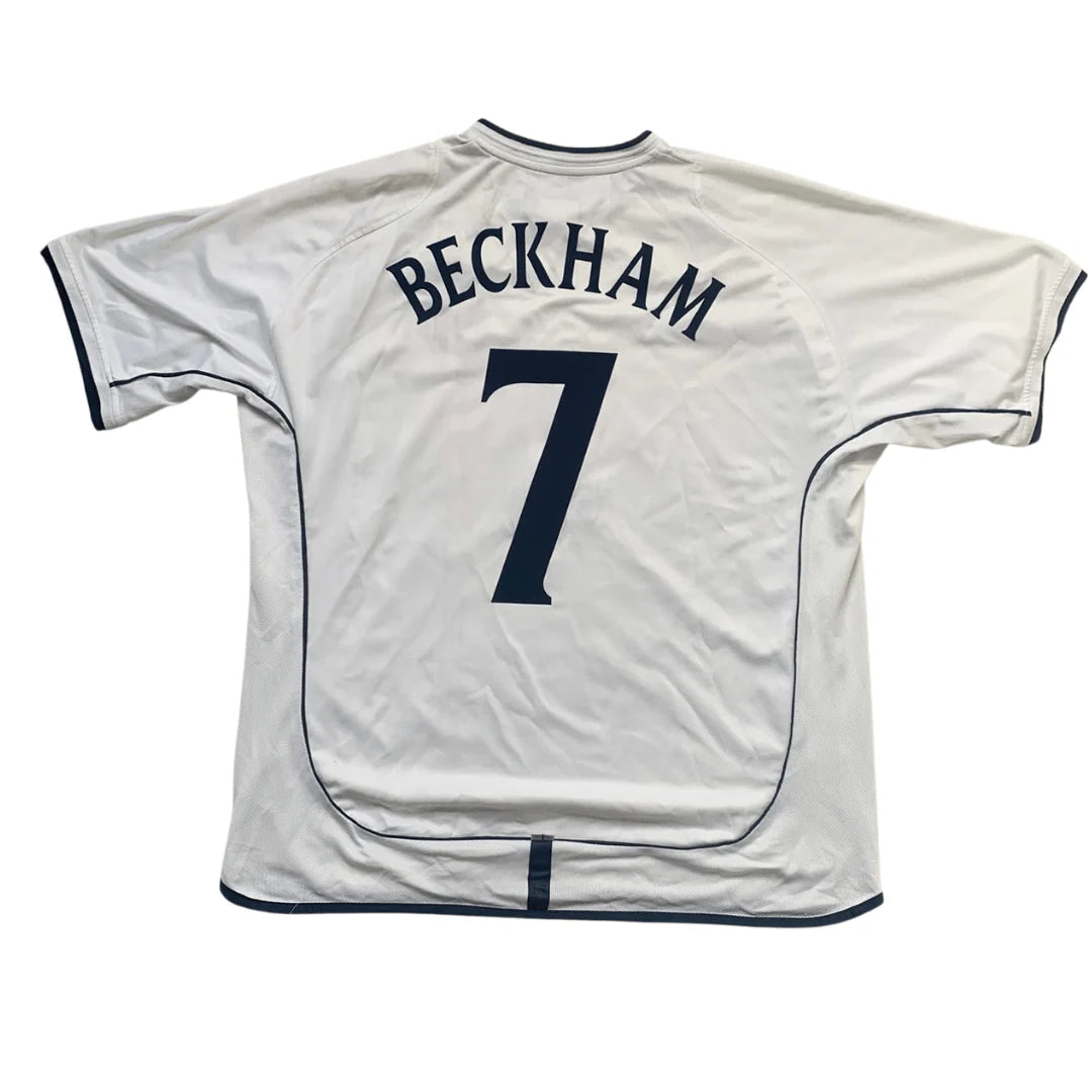 England 2002 Home Kit Beckham 7