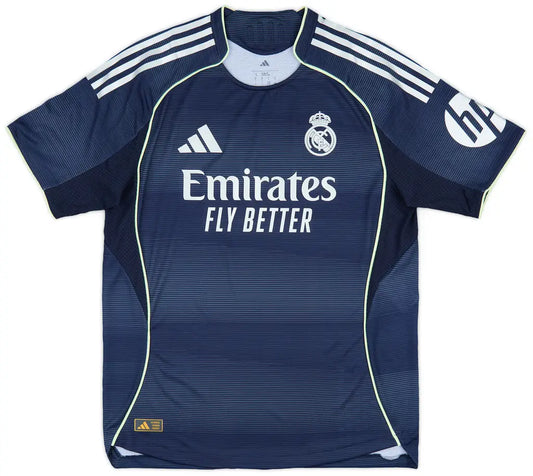 Real Madrid 25/26 Away Kit Player Version