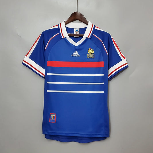 France 1998 Home Kit Zidane 10