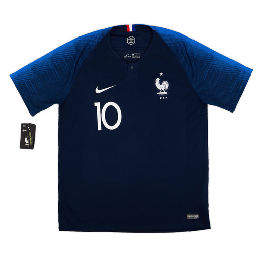 France 2018 Home Kit Mbappe 10