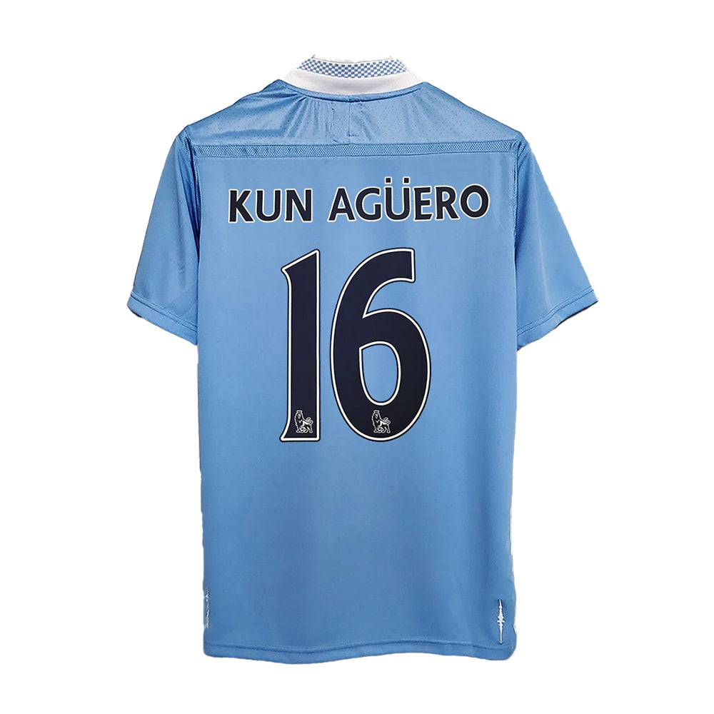 Man City 11/12 Home Kit Kun Agüero 16