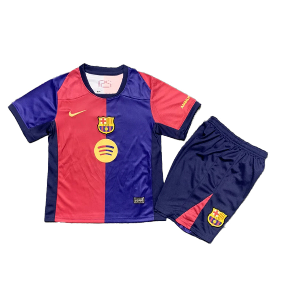 Barca 24/25 Kids Home kit Lamine Yamal 19