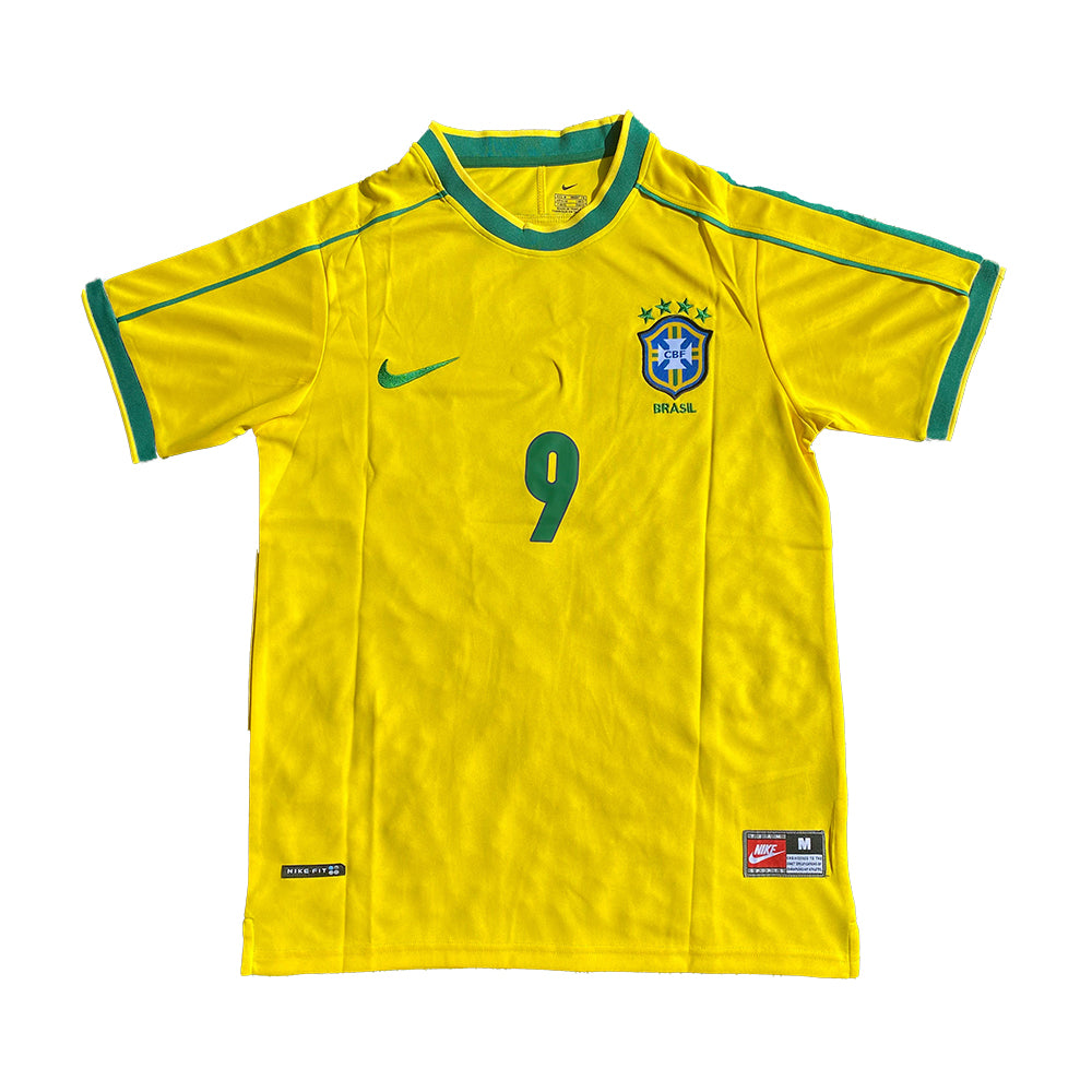 Brazil 1998 Home Kit Ronaldo 9